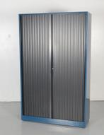 Ahrend roldeurkast, blauw, 195 x 120 cm, incl. 4 legborden, Huis en Inrichting, Nieuw, Ophalen of Verzenden