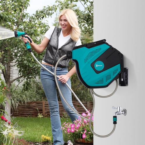 Wandbuisslangslangtrommel 180 ° Doe, Tuin en Terras, Overige Tuin en Terras, Nieuw, Ophalen of Verzenden