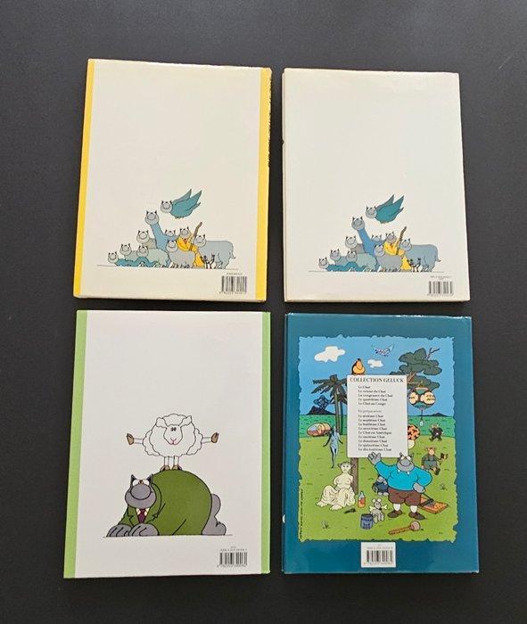 Le Chat T1 + T2 + T4 + T5 - 4x C + 4x jaquette - 4 Album -, Boeken, Stripverhalen