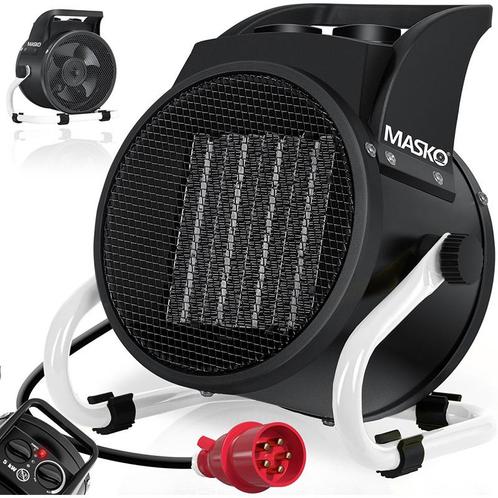 MASKO - ventilatorkachel 5kW - krachtstroom - elektrische, Doe-het-zelf en Bouw, Verwarming en Radiatoren, Verzenden
