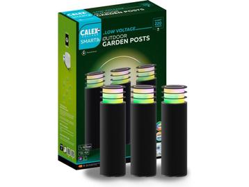 Calex Smart Outdoor 24V - Set van 3 Slimme Grondspots - RGB, Verzenden