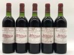 5 x 75cl Chateau Tour de Beauregard 1983 (Bordeaux, rood), Ophalen of Verzenden, Rode wijn