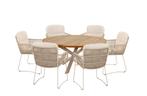 4 Seasons Outdoor Murcia tuinset latte met Prado tafel met, Nieuw