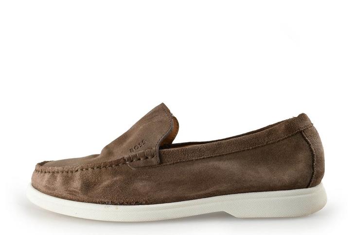 Boss Loafers in maat 42 Beige, Kleding | Heren, Schoenen, Overige kleuren, Zo goed als nieuw, Loafers, Verzenden