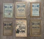 Giuseppe Verdi - Lotto di 6 libretti d’opera Edizioni, Antiquités & Art