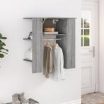 vidaXL Halmeubel 97,5x37x99 cm bewerkt hout grijs sonoma, Verzenden, Nieuw