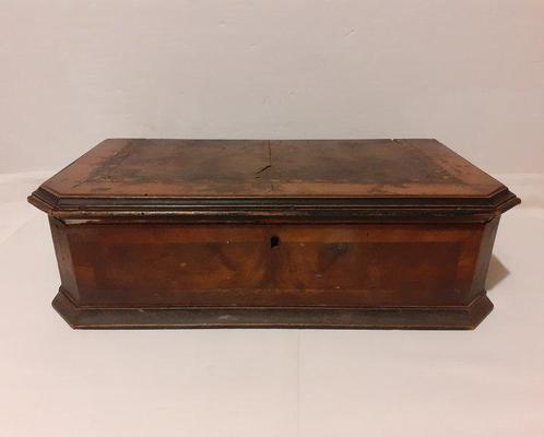 Bureau plat - Acajou - bureau de voyage, Antiek en Kunst, Antiek | Overige Antiek