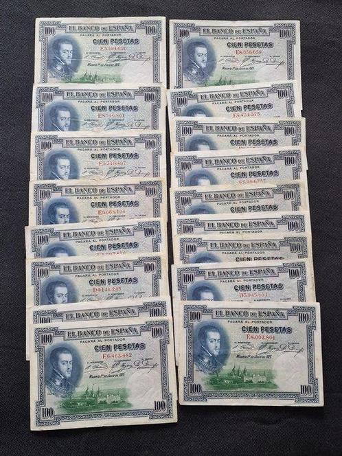 Spanje. - 33 Banknotes - various dates (Zonder Minimumprijs), Postzegels en Munten, Munten | Nederland