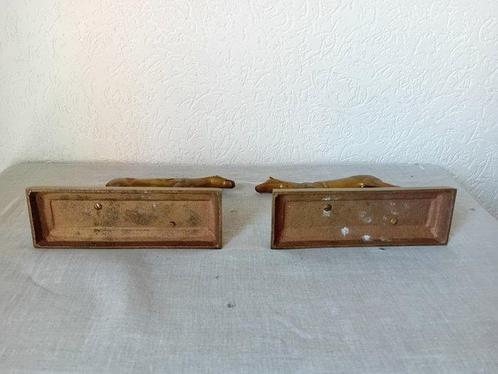 Serre-livres - Laiton doré, Antiek en Kunst, Curiosa en Brocante