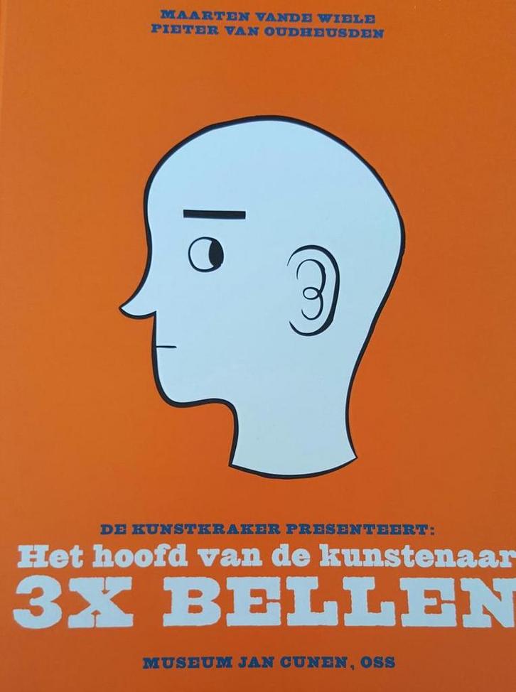 De Kunstkraker presenteert: Het hoofd van de kunstenaar (3 x, Boeken, Overige Boeken, Gelezen, Verzenden