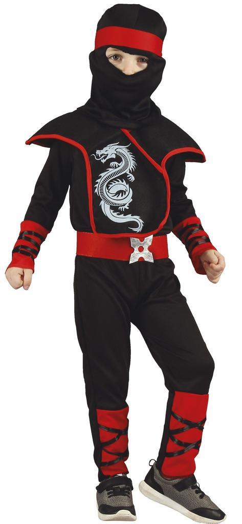 Ninja Pak Kind Rood 3/4 jaar, Kinderen en Baby's, Carnavalskleding en Verkleedspullen, Nieuw, Verzenden