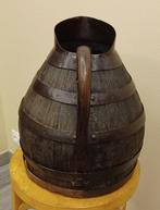 Kruik - IJzer, Eik - Oude wijnkaraaf, Antiek en Kunst