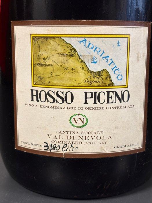 1974 Val di Nevola Rosso Piceno - Marche DOC - 1 Dubbele, Verzamelen, Wijnen
