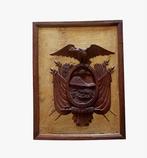 Paneel - Hout - Stemma - ca. 1900, Antiek en Kunst