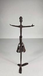 Standbeeld in zwart ijzer - Dogon - Mali (Zonder, Antiek en Kunst