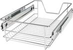 Jago Telescopische lade - inclusief rails - 40 cm - RVS, Huis en Inrichting, Verzenden, Nieuw