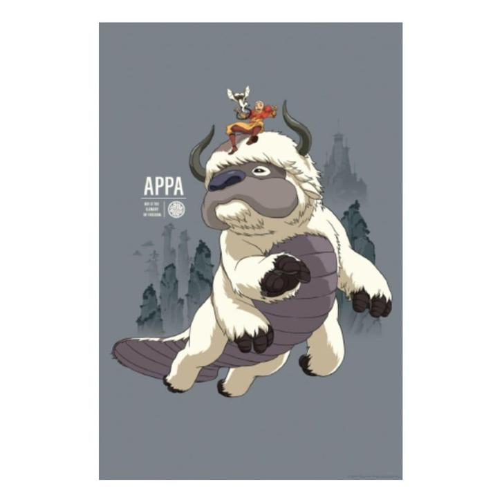Avatar The Last Airbender Art Print Appa & Aang Limited Edit, Verzamelen, Film en Tv, Nieuw, Ophalen of Verzenden