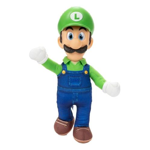 The Super Mario Bros. Movie Knuffel Luigi 30 cm, Verzamelen, Film en Tv, Ophalen of Verzenden