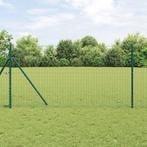 vidaXL Euro Fencing met 7 palen 1,2 x 10 m in gegalvaniseerd, Tuin en Terras, Verzenden, Nieuw