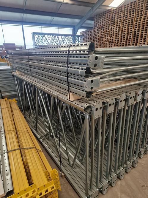 Metalsistem palletstelling verzinkt gebruikt Staander, Zakelijke goederen, Kantoor en Winkelinrichting | Magazijn, Stelling en Opslag