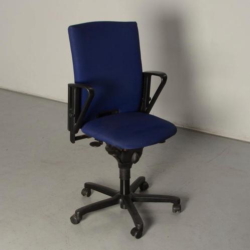 Haworth D5033 bureaustoel, paars, 1D armleggers, Huis en Inrichting, Bureaustoelen, Gebruikt, Ophalen of Verzenden