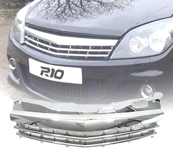CALANDRE POUR OPEL ASTRA H GTC 04-07 CHROMÉ, Auto-onderdelen, Carrosserie, Verzenden