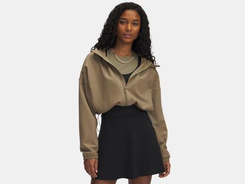 Under Armour Unstoppable Woven Hd Jkt-Brn - Maat LG, Kleding | Dames, Truien en Vesten, Bruin, Nieuw, Maat 42/44 (L), Ophalen of Verzenden