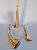 Scheepshoorn / scheepstoeter (3) - Messing - Hoorns