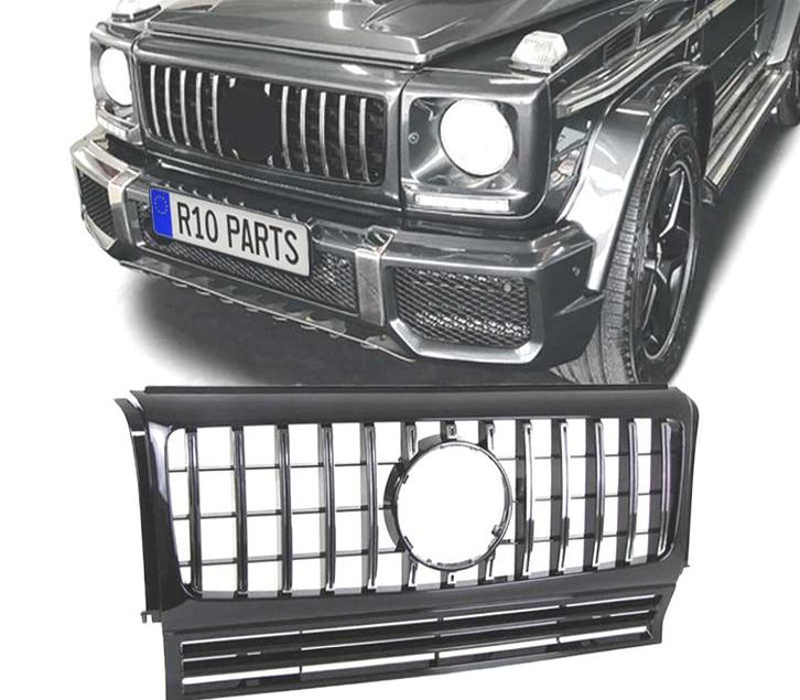 CALANDRE MERCEDES CLASSE G W463 90-12 LOOK AMG C63 NOIR CHRO, Auto-onderdelen, Carrosserie, Verzenden