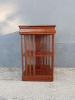 Boekenkast - Draaibibliotheek van hout, draaiend.