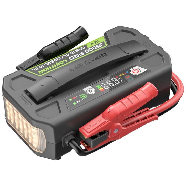 Lokithor J5000 PRO LiFePO4 12V 5000A Jumpstarter, Auto diversen, Jumpstarters, Nieuw, Verzenden