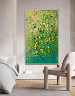 Cornelio Reut - Fiori di smeraldo, Antiek en Kunst, Kunst | Schilderijen | Modern