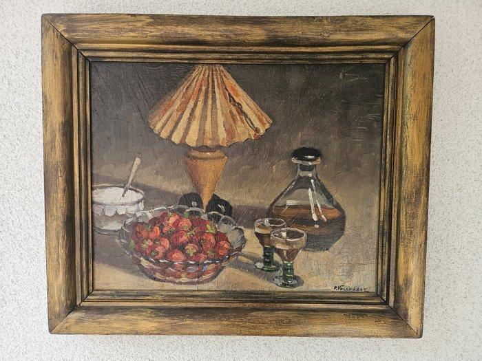 Piet Volckaert (1902-1973) - Stilleven, Antiek en Kunst, Kunst | Schilderijen | Klassiek