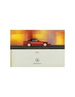 2001 MERCEDES BENZ SL HARDCOVER BROCHURE DUITS, Boeken, Nieuw