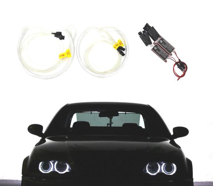 KIT ANNEAUX LUMINEUX ANGEL EYES CCFL POUR BMW E46 E36 E39, Auto-onderdelen, Verlichting, Verzenden