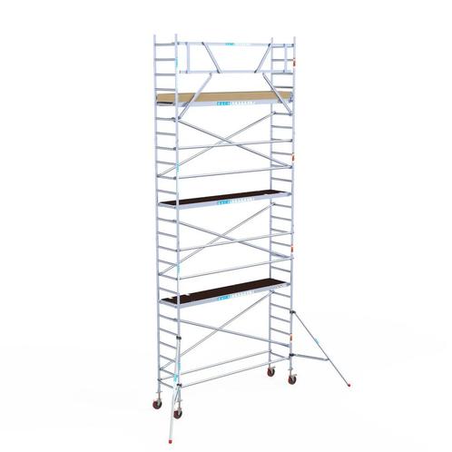 Basic rolsteiger 75 x 8,2m werkhoogte, Doe-het-zelf en Bouw, Steigers, Rolsteiger of Kamersteiger, Nieuw, 5 meter of hoger, Verzenden