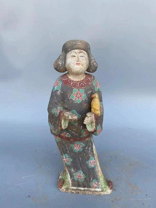 replica van oude Chinese vrouwenbeeldje - 43 cm (Zonder, Antiek en Kunst, Antiek | Overige Antiek