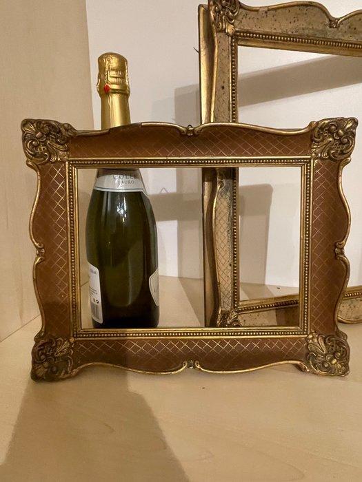 Lijst (3) - Veneziana, decoratief op een dienblad,, Antiek en Kunst, Curiosa en Brocante