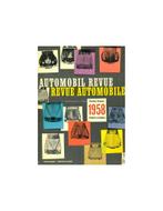 1958 AUTOMOBIL REVUE JAARBOEK DUITS | FRANS, Nieuw, Ophalen of Verzenden