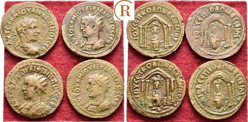 Lot 4 munten Nisbis Mesopotamien:, Postzegels en Munten, Munten en Bankbiljetten | Verzamelingen, Verzenden