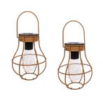 MaxxGarden Tuinlamp - Solar hanglamp 12x15cm - 2 stuks -..., Tuin en Terras, Ophalen of Verzenden, Nieuw