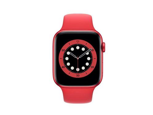Apple Watch Series 6 44mm / SV - Rood, Huis en Inrichting, Woonaccessoires | Overige, Nieuw, Verzenden