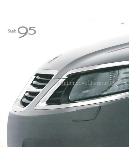 2007 SAAB 9-5 BROCHURE GERMAN, Livres, Autos | Brochures & Magazines
