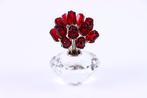 Figuur - Swarovski - Vaas met 15 Rode Rozen (Boxed) -, Antiek en Kunst