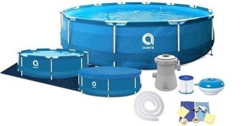 Avenli Opzetzwembad 366 cm - Scherpgeprijsde Complete Set..., Tuin en Terras, Zwembaden, Nieuw, Ophalen of Verzenden