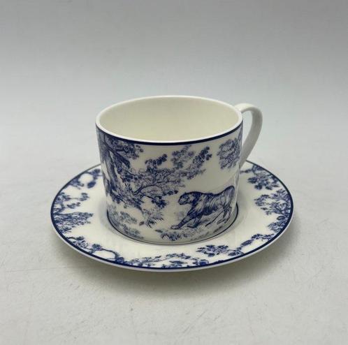 Dior - Dior - Tasse (2) - Toile de Jouy - Porcelaine, Antiek en Kunst, Curiosa en Brocante