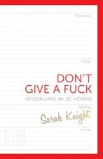 Dont give a fuck 9789021561875 Sarah Knight, Verzenden, Sarah Knight