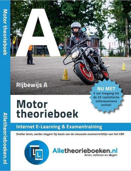 Rijbewijs A Motor theorieboek - Internet E-learning &, Boeken, Schoolboeken, Gelezen, Verzenden