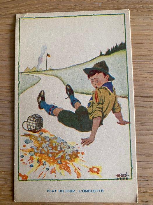 België - Diversen, Europa - Ansichtkaart (1) - 1928-1928, Boeken, Stripverhalen