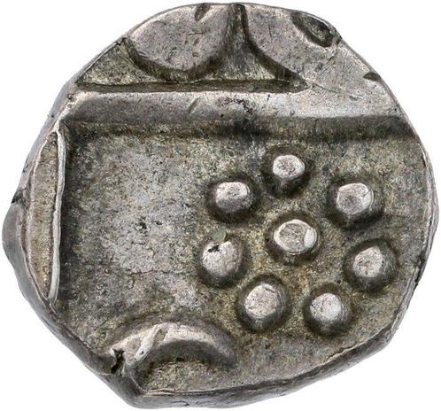 India, Prinselijke Staat. Jayaji Rao. 1/8 Rupee (Zonder, Postzegels en Munten, Munten | Europa | Niet-Euromunten